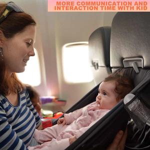 아기 비행기 침대 비행기 여행을위한 아기 침대 통기성 컴포트 해먹 비행을위한 필수품 자동차 수면 유아용 침대