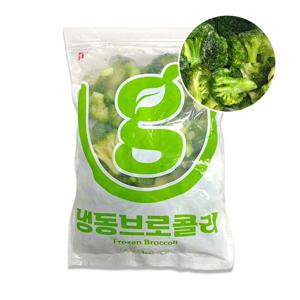 시원밥상 냉동 브로콜리 1kg 야채 채소 대용량 업소용