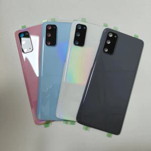 삼성 갤럭시 S20 SM-G980 배터리 백 하우징 커버 유리 패널 후면 케이스 (카메라 렌즈 포함)