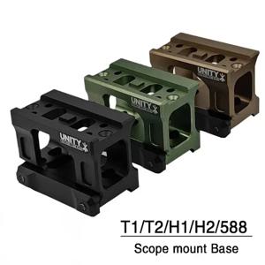 Aimpoint M5s/M5b/T2/R5/Duty RDS Red Dot Sight Scope Universal 20mm 레일 강화 브래킷 용 전술 UNITY Fast Riser Mount