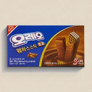[무료배송] 오레오 웨하스 스틱 초코 75g