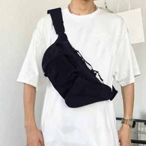 남성용 허리 가방, 남녀 공용 힙색, 남성 벨트 파우치, 하이킹 체스트 백, 남성용 아웃도어 스포츠 하이킹 러닝 가방