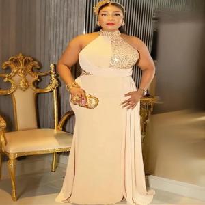 플러스 사이즈 아프리카 파티 드레스 여성용 2026 신상 패션 다쉬키 스팽글 웨딩 이브닝 가운 우아한 터키 무슬림 맥시 드레스