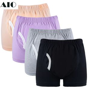 AIO 성인용 기저귀 팬츠 남녀 공용 세탁 가능 요실금 팬츠 환자용 재사용 가능 통기성 기저귀 노인용 드롭쉬핑