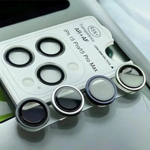 3D 강화유리 메탈 카메라 렌즈 보호필름 Xyun 아이폰 14 15 16 프로 맥스 플러스 12 13 미니 보호필름