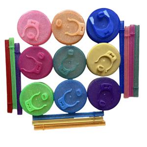 레인보우 인형 스탠드 홀더 1/6 인형 컬러풀 선반 컬러풀 인형 장식품 귀걸이 목걸이 옷 DIY 인형 드레스