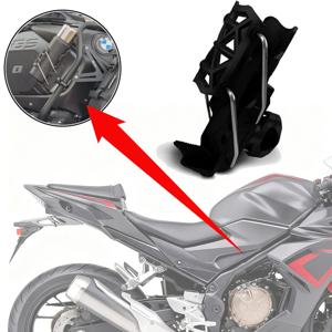 1세트 360도 조절 가능한 핸들바 컵 케이지 유니버설 자전거 오토바이 물병 홀더 MTB 로드 사이클링 ADV 모터바이크용