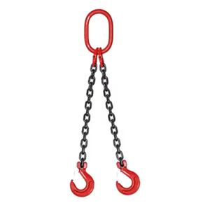 G80 망간강 리프팅 체인 슬링 2 3 4 톤 용량 마스터 링크 훅 포함 크레인 호이스트 용