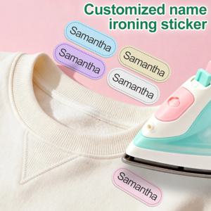 다림질용 라벨-면용-학교, 스포츠, 클럽, 요양원용, 의류용, DIY 액세서리용, 세탁기 사용 가능