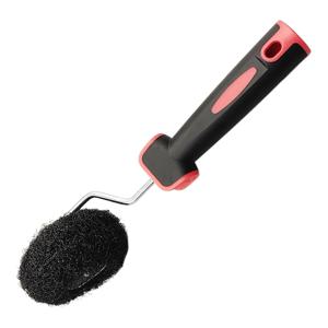 코너 트리밍 호박 모양 롤러 브러시 코너 페인트 브러시 퍼티 롤러 벽 페인팅 도구 베이스보드 천장용