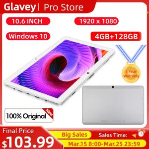 타입-C 1920 x 1080 IPS 4GB 램 128GB 롬 10.6인치 윈도우 10 태블릿 PC 인텔 코어 m3-7Y30 64비트 쿼드 코어 듀얼 카메라