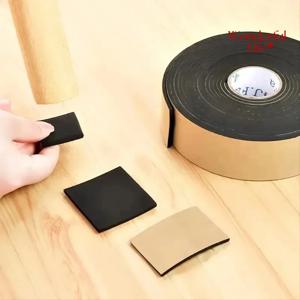 1개 EVA 폼 캐비닛 발판 테이블 의자 다리 보호 패드 자가 접착 바닥 매트 가구 액세서리 사각형 방음 패드 미끄럼 방지