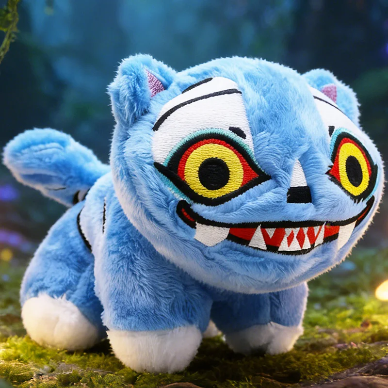 호랑이 봉제 인형 장난감 크리스마스 새 인형 장난감 케이팝 호랑이 봉제 인형 마녀 사냥 게임 파티 작은 선물 생일 선물 어린이 방용