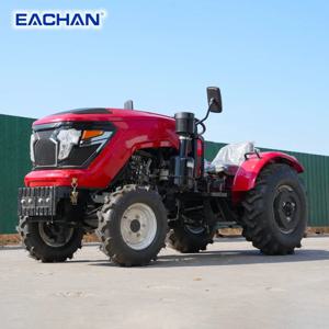 무료 배송 60마력 휠 트랙터 4x4 가정용 농업용 쟁기 트랙터 다기능 파종 소형 휠 트랙터 맞춤 제작