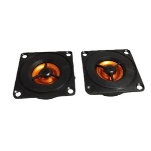 【BRILLIANT】개조된 자동차 스피커 2개 2인치 52MM 트위터 트레블 스피커 DIY 블루투스 홈 사운드 시어터 라우드스피커