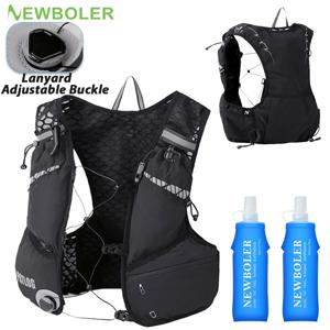 8L 통기성 수분 공급 조끼 트레일 러닝 백팩 경량 사이클링 런 조깅 마라톤 백팩 자전거 등산 가방