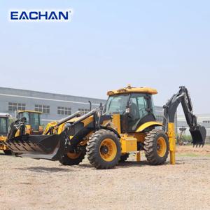 무료 배송 4륜 구동 유압식 백호로더 토공 기계 백호로더 농업용 휠로더 굴삭기 삽 맞춤 제작