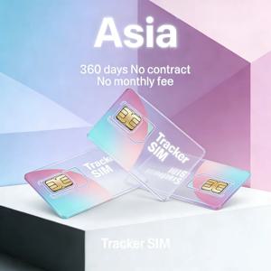 아시아 유니버설 로밍 4G LTE M2M 데이터 SIM 카드 1GB, 360일 서비스 IoT 기기 GPS 게이트웨이 시계 목걸이용