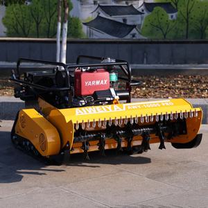 맞춤형 전문가급 무선 자주식 잔디깎이 4행정 로터리 모어, 원격 제어 크롤러 디자인으로 간편하게 사용 가능