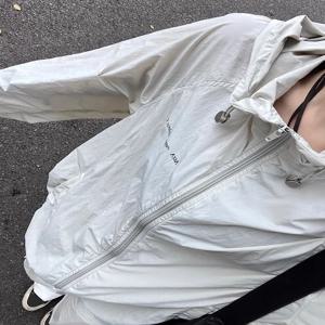 여름 경량 물리적 자외선 차단 의류 여성용 느슨한 야외 통기성 얇은 겉옷 카디건 후드 스킨 셔츠