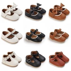 봄과 가을 베이비 메리 젠 신발 0-12개월 아기 미끄럼 방지 워킹 슈즈