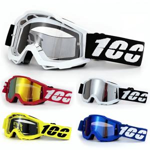 100 MX 오토바이 고글 모토크로스 안경 오프로드 선글라스 남성용 MTB ATV 마스크 방풍 보호 사이클링 레이싱