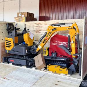 1.2톤 미니 굴삭기, EPA EURO5, 쿠보타 엔진, 미니 굴삭기, 건초 수거용, 농업용 미니 굴삭기, 맞춤형