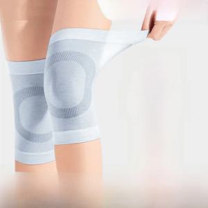사계절용 얇은 무릎 보호대, 남녀공용, 미끄럼 방지, 에어컨 룸에 적합, 노인 관절염 완화