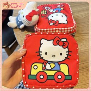 다기능 키티 보관 가방 폴라로이드/생리대/돈/신분증/메이크업 다기능 보관 가방 소녀 생일 선물