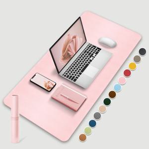 1개 대형 사이즈 60*30mm 사무실 책상 보호 매트 PU 가죽 방수 마우스 패드 데스크탑 키보드 책상 패드 게이밍 마우스패드