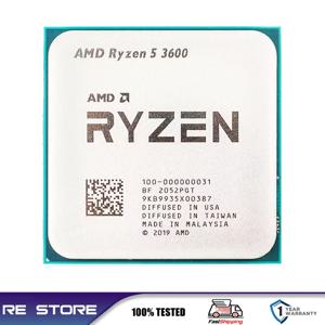 AMD Ryzen 5 R5 3600 3.6GHz 6코어 12스레드 CPU 프로세서 LGA AM4