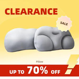 Clearance_만능 달걀 모양의 구름 베개 부드러운 침대 베개 간호 베개 3D 인체 공학적 수면 메모리 폼 달걀 모양의 인체 공학적