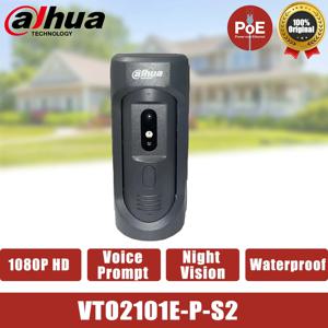 Dahua 인터콤 기존 IP67 1080P 스마트 홈 초인종 합금 패널 방수 파손 방지 IK10 SIP PoE VTO2101E-P-S2
