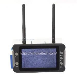 새로운 2W 아날로그 송신기 VTX + Caddx 1200TVL FPV 카메라 FPV 모니터 FPV Drone RC 자동차 용 DVR 5.8Ghz 40CH 수신기가있는 4.3 인치