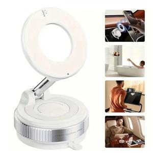 강력한 흡착력의 자석 휴대폰 홀더 접이식 확장형 흡착컵 차량용 휴대폰 거치대 360도 회전 °   조절 가능한 자석 차량용 거치대 ﻿