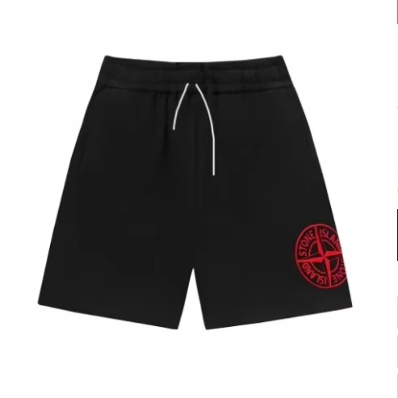 스트리트 스타일 반바지 남성 여름 새로운 캐주얼 패션 느슨하고 편안한 5 점 바지 맞춤형 트렌드 스웨트 팬츠