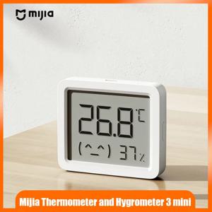 MIJIA 전자 온도계 및 습도계 3mini Mijia 홈 침실 스마트 감지 미터 습도계 온도계