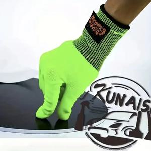 전문 자동차 필름 장갑, 먼지 없는 페인트 및 필름 적용 장갑, 폴리에스테르 섬유 소재, 전기 필요 없음,