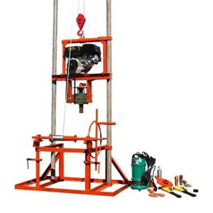 맞춤형 휴대용 100m 깊이 수중 시추 장비 경량 설계 수중 시추 장비 간편한 시추 작업 어디서나 가능