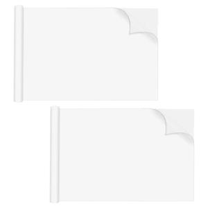 1롤 화이트보드 스티커 정전기 부착 전자기 접착식 드라이 지우개 보드 벽 문 냉장고용 재사용 가능한 냉장고 화이트보드