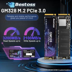 베스토스 SSD M2 NVMe PCIe 3.0 128GB 512GB 256GB 1TB 2TB SSD M.2 2280 하드 드라이브 디스크 내장형 솔리드 스테이트 드라이브
