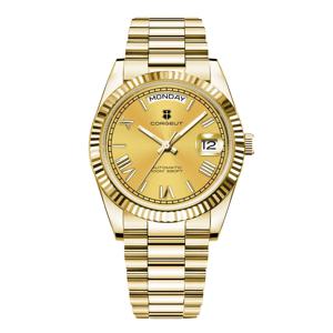 36mm/39mm 사파이어 럭셔리 nh36/ST1644 자동 기계식 손목시계 달력 방수 남성 로마 숫자판 시계 드레스 시계