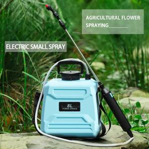 8L 전기 살충제 분무기 고압 자동 복구 농장 및 정원 꽃 분무 장비