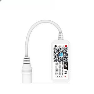 RGBW RGB 컨트롤러 매직 홈 앱은 DC12-24V RGB LED 스트립 조명 음성 제어 조광기용 Amazon Alexa Google Home과 호환됩니다.