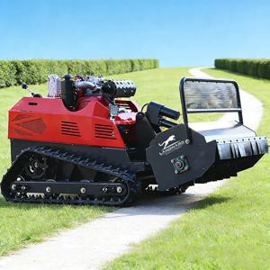 맞춤형 크롤러 원격 제어 잔디 깎는 기계 지능형 무선 로봇 잔디 절단기 CE 전 지형 미니 잔디 깎는 기계 판매