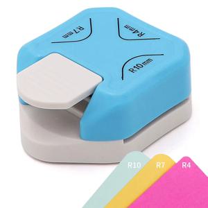 3-in-1 코너 라운더, R4/R7/R10 코너 커터, 종이 공예, 라미네이션, 사진 커팅, 카드 및 스크랩북 제작에 적합합니다.