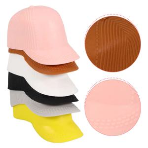 6Pcs 미니어처 피크드 모자 마이크로 풍경 사진을위한 작은 모자 소품 인형 집 장식 크리 에이 티브 DIY 공예 장식품 홈 장식