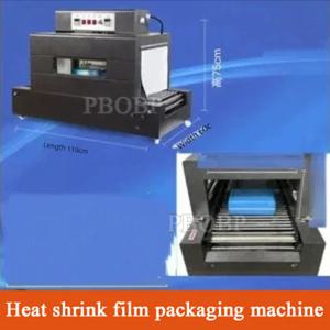 테이블탑 수축 터널 소형 병 카톤 박스 포장 베일러 모기향 플라스틱 POE PP PVC PE 필름 수축 포장기