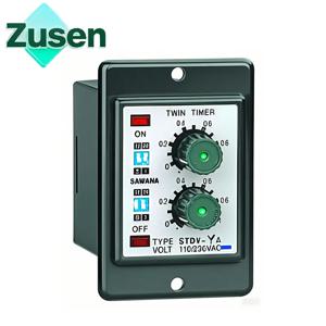 Zusen ATDV-Y-ABCDE 트윈 타임 릴레이 전자기기용 다중 범위 가변 1S-30H 타이머
