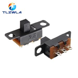 10PCS SS12F15 SS12F15VG4 토글 스위치 3Pin 1P2T 슬라이드 스위치 핸들 높이 4MM